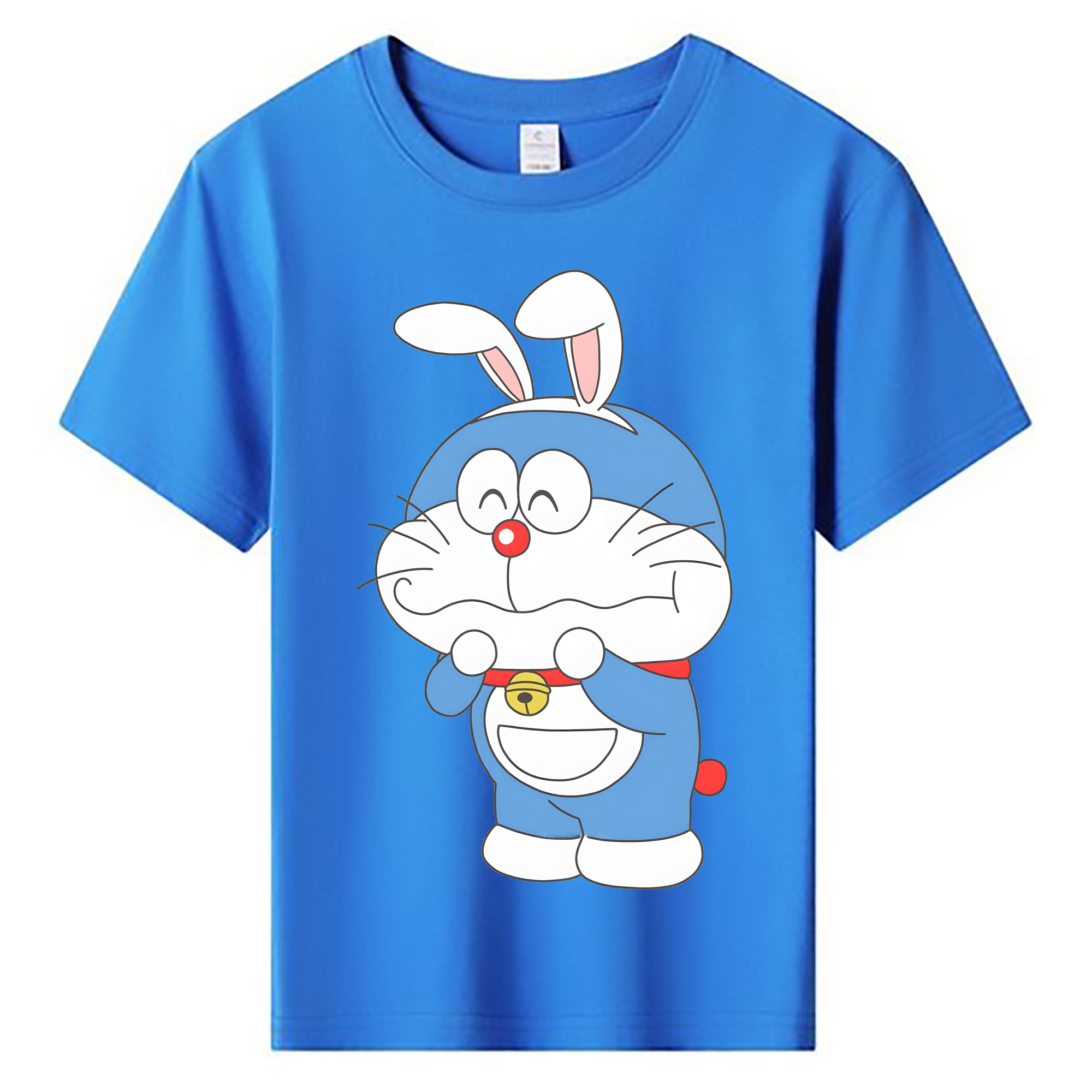 （画像用） ドラえもん Doraemon 綿100％キッズTシャツ（フロントプリント）